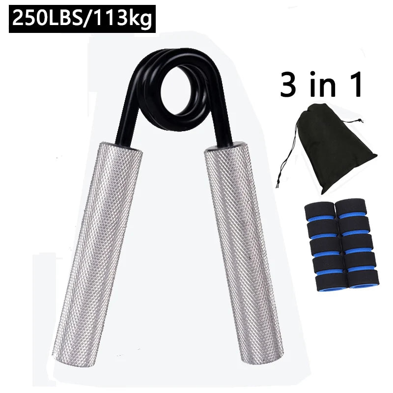 100-300Lb Heavy Hand Grip Sponge Hand Expander Professional Fitness Muscle Trainer Finger Gripper Strength Heavy Grip Equipment