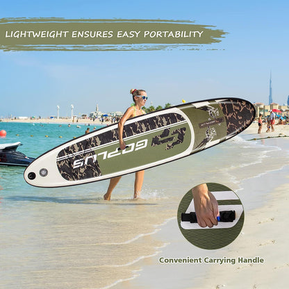 11 Feet Inflatable Stand up Paddle Board with Hand Pump