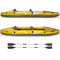 2-Person Inflatable Kayak Set with Removable Seats and Aluminum Oars