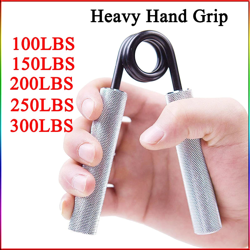 100-300Lb Heavy Hand Grip Sponge Hand Expander Professional Fitness Muscle Trainer Finger Gripper Strength Heavy Grip Equipment